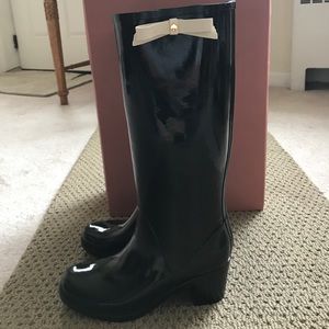 Kate Spade rain boots never worn
